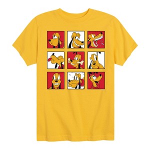 Boys' - Disney - Pluto Grid Short Sleeve Graphic T-Shirt - 1 of 4