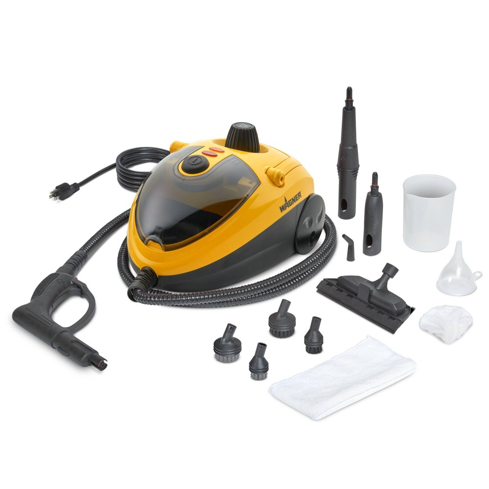 Photos - Steam Cleaner Wagner 905e Auto  with 12 Accessories: Electric Multipurpose Steamer for Car Detailing, Upholstery, Floor 