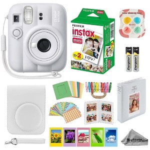 FUJIFILM instax mini Butter 3パックセット Fujifilm Instax Mini 13 Instant Film Camera Clay White with 20