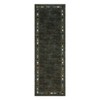 2x6 Modern Bordered Indoor Runner Rug, Machine Washable Runners, Contemporary Geometric Accent Rugs, Non Slip Non Shedding Carpet - 3 of 4