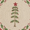 Park Designs Feather Tree Braided Trivet 8" Dia - 3 of 4