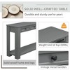 Vynxaria Console Table/Sofa Table with Storage Drawers and Bottom Shelf - Perfect for Entryway and Hallway Organization - 3 of 4