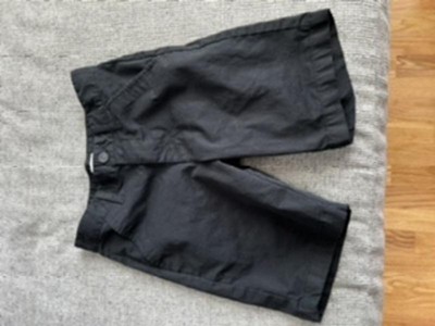 Boys' Regular Fit Flat Front Uniform Shorts - Cat & Jack™ Black 7 : Target
