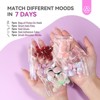Saviland Women's 168PCS Press-On Toenails Kit - Flexible False Nails with Adhesive Tabs & Glue for Travel Salon. (Holiday Edition) - 2 of 4