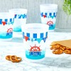 Sparkle and Bash 16 Pack Nautical Plastic Cups for Baby Shower (16 Oz) - 2 of 4
