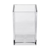 Unique Bargains Acrylic Large Capacity Office Home Square Pencil Holders - 3 of 4