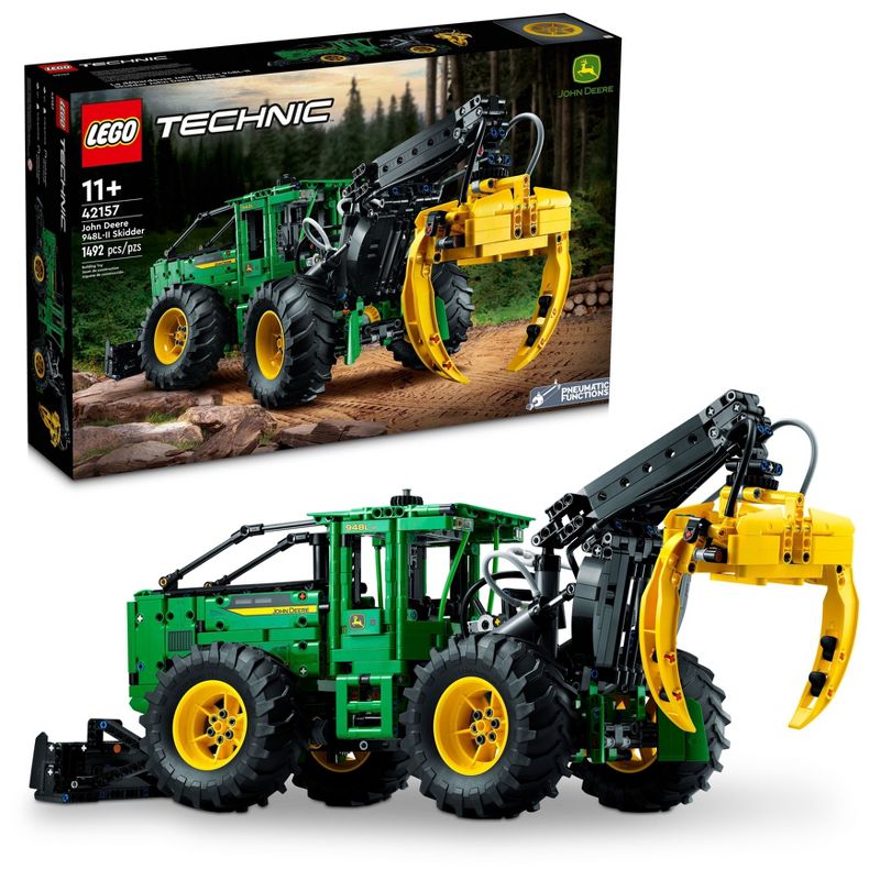 LEGO Technic LEGO Technic John Deere 948L-II Skidder Tractor Toy 42157, 1 of 8