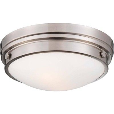 Minka Lavery Culver Collection 13 1/4" Wide Brushed Nickel Ceiling Light