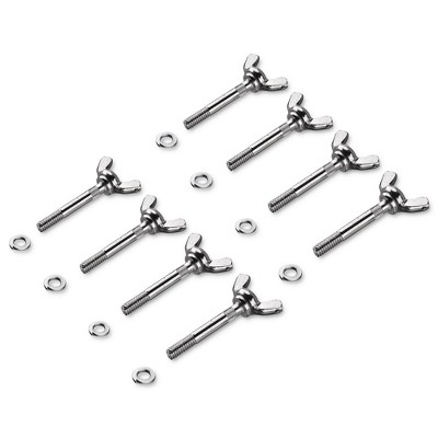 Yescom Stilts Wing Bolt Kit Replacement Accessories For Drywall Painting Decor 8 Packs YES0498