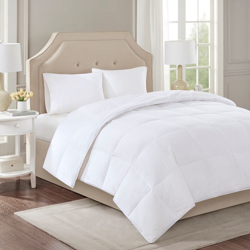 Cotton Sateen Down 300 Thread Count Comforter - Level 2 with 3M&#174; Stain Release, 1 of 5