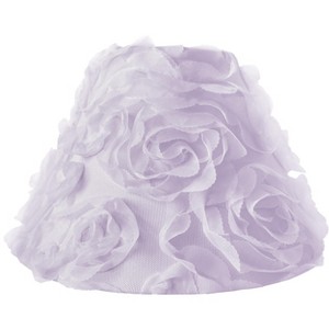 Sweet Jojo Designs Girl Empire Lamp Shade 4in.x7in.x10in. Rose Lavender - 1 of 4
