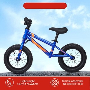Balance Bike Lightweight Toddler Bike for 2, 3, 4, 5 and 6 Year Old Boys and Girls - No Pedal Bikes for Kids with Adjustable Handlebar and Seat - 1 of 4