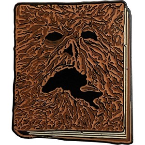 Trick or Treat Studios 2 Necronomicon Halloween Pin  - 1.75 in - Brown - 1 of 1