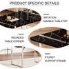 NicBex 5 PCS/7 PCS MDF Dining Table Set,4/6 PU Chairs with C-Tube Metal Legs for Dining Meeting Room - 4 of 4