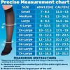 Absolute Support Women’s Sheer 20–30mmHg Firm Graduated Compression Socks, Knee High, 3-Pack – Edema & Swelling Relief, A205-3 - 4 of 4