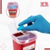 Sharps Container with Split Lid & Locking Mechanism - 4 of 4