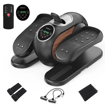 MERACH Under Desk Elliptical Machine Electric Ellipse Leg Exerciser for Seniors Anti-Slip Seated Mini Elliptical