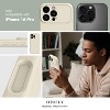 BONGEEK Silicone for iPhone 15 Case (Upgraded to 17 Design Style) Soft Gel Rubber Shockproof Phone Case Anti-Scratch Microfiber Lining- Stone - 2 of 4