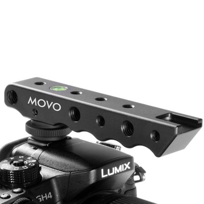 Movo Photo SVH6 Video Stabilizing Top Handle & Cold Shoe Extender for DSLR Cameras