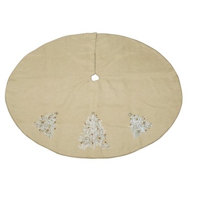 target white tree skirt