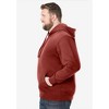 KingSize Men's Big & Tall Fleece Pullover Hoodie Big - 4 of 4