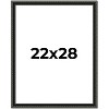 PosterPalooza | Antique Black Picture Frame - UV Acrylic, Foam Board Backing, Hanging Hardware - 2 of 4