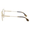 Burberry BE 1381 1109 Womens Irregular Eyeglasses Light Gold 54mm - 3 of 3