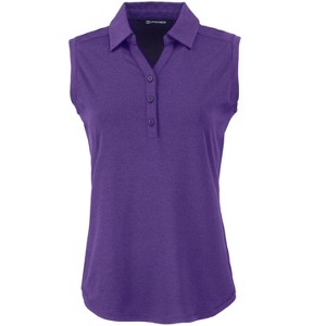 Cutter & Buck Forge Eco Stretch Recycled Womens Sleeveless Polo - 1 of 1