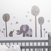 Bedtime Originals Elephant Love Gray Elephants/Trees/Stars Wall Decals/Stickers - 2 of 3