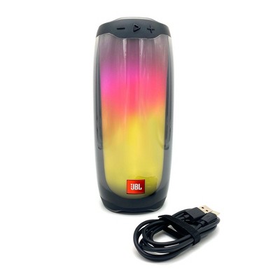 JBL Pulse 4 Waterproof Portable Bluetooth Speaker with Light Show and Sound  - Black