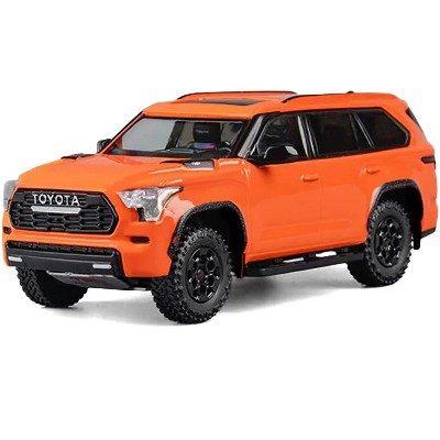 2024 Toyota Sequoia Solar Octane Orange 1/64 Diecast Model Car by CM Model