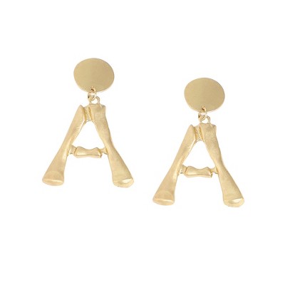 SOHI Women's California Gold Party Drop Earrings