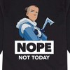 Boys' - Avatar: The Last Airbender - Sokka Nope Long Sleeve Graphic T-Shirt - 2 of 4