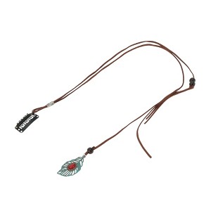 Unique Bargains Women's Leaf Braided Hair Chain 1 Pc - 1 of 4