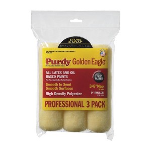 Genuine Purdy Golden Eagle 3 Multi-Pack 9" x 3/8" Nap Roller Cover 14E868100 - 1 of 3