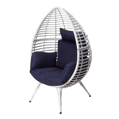 steel wicker egg chair target
