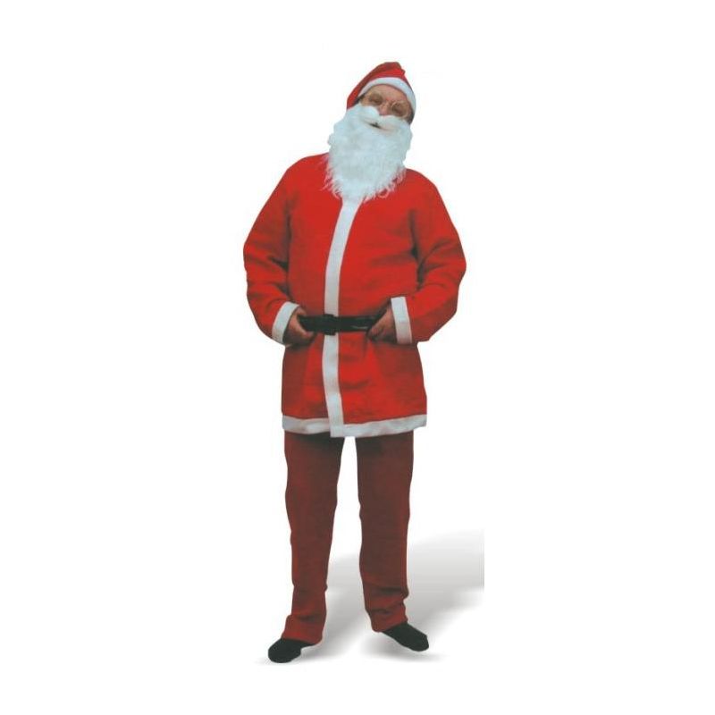 Northlight White and Red Santa Claus Men's Christmas Costume Set - Standard Size, 2 of 3