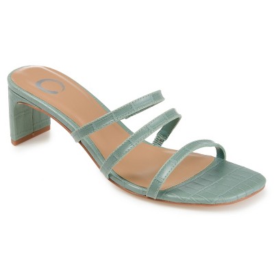 Journee Collection Women's Hariett Pump Green 10 : Target