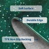 Area Rugs Merry Christmas Soft Washable Santa Claus Deer Christmas Tree Snowman Non Slip Foldable Holiday Decor Carpet - 4 of 4