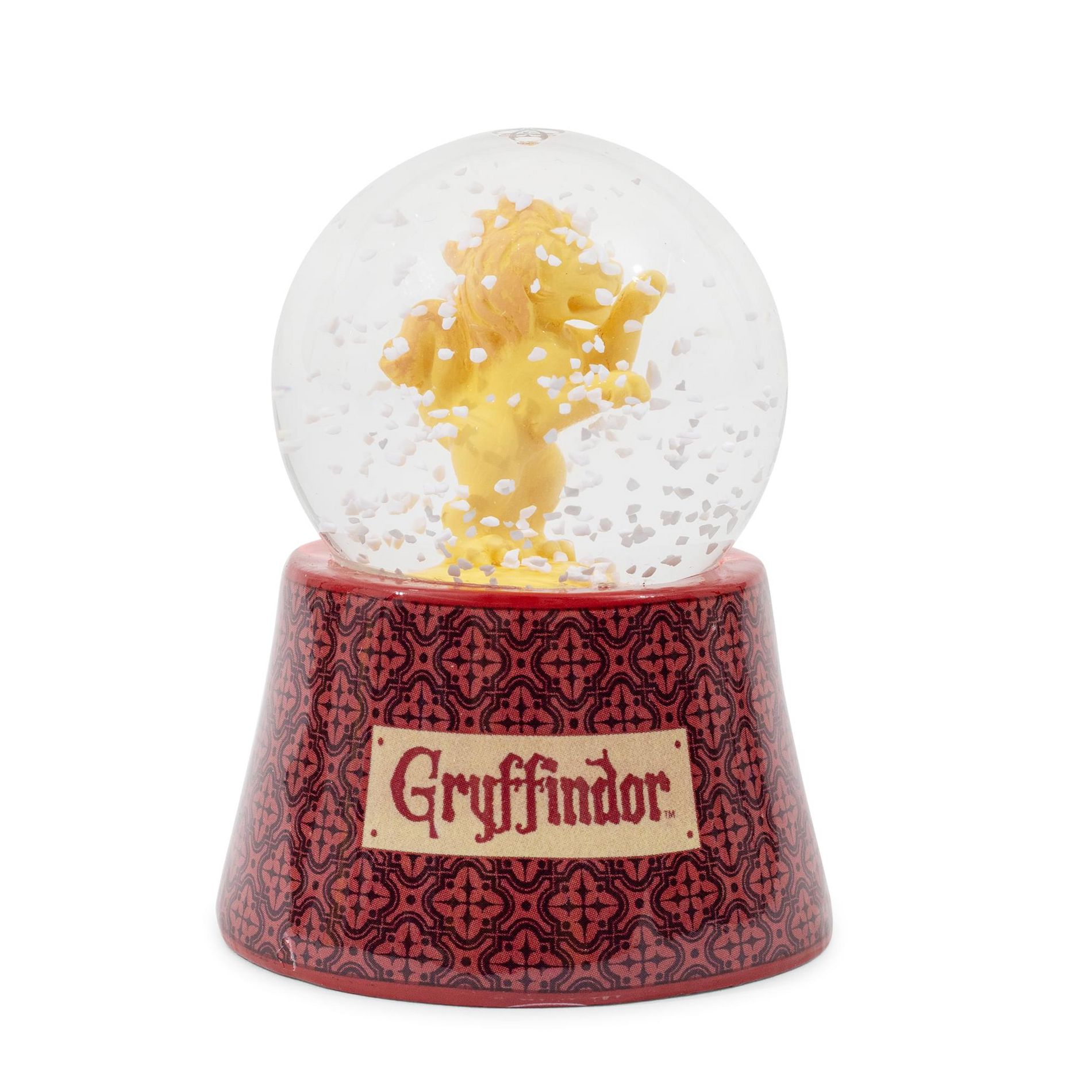 Silver Buffalo Harry Potter House Gryffindor 3-Inch Mini Light-Up Snow Globe