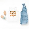 The Juniper Shop Coquette Oranges Chart Toddler Tank - 3T - White - 2 of 4