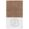 Linum Home Textiles 100% Turkish Cotton MONICA 3PC Embellished Towel Set - 3 of 4