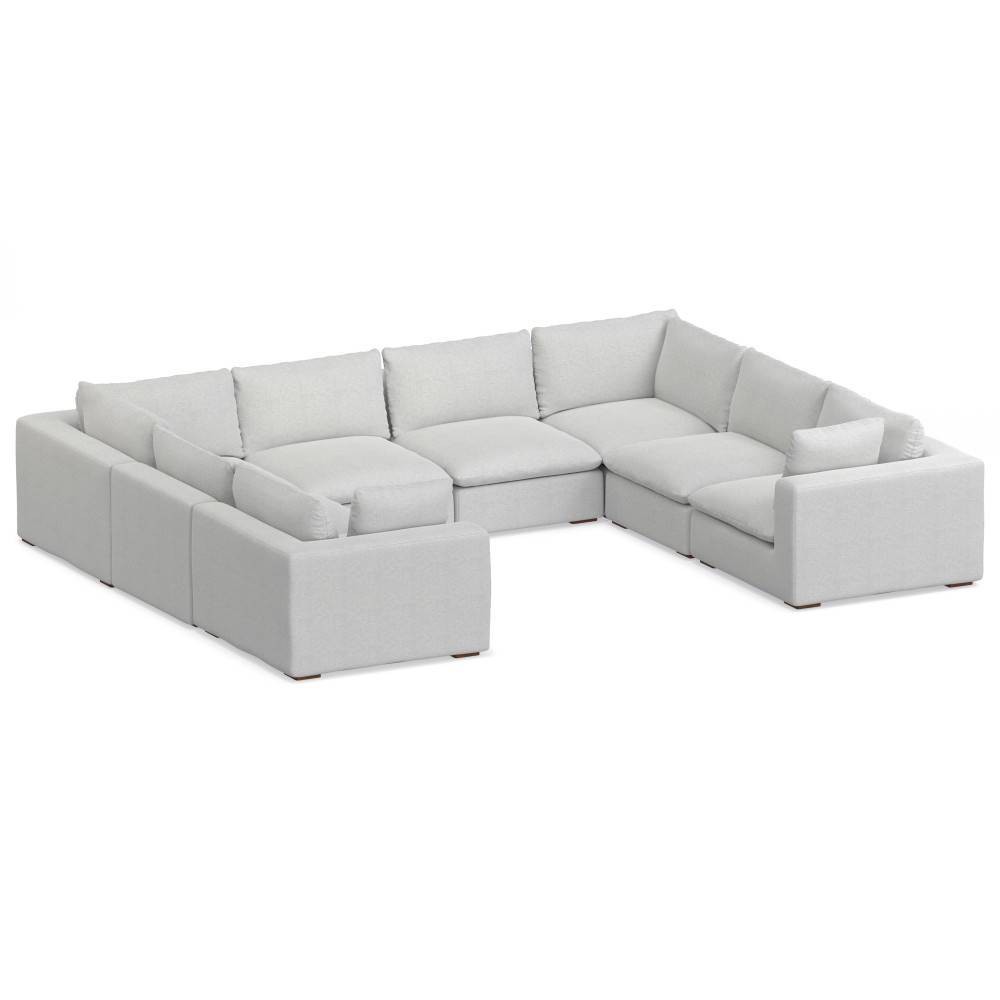 Photos - Sofa WyndenHall Marlee U-Shaped Sectional Cloud Gray