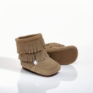 Little Love Bug Company Cozy Fringe Boot - 1 of 4
