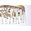 Elegant Lighting Serephina 10 - Light Pendant in  Satin Gold - 4 of 4