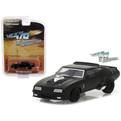 1973 Ford Falcon XB Black "Last of the V8 Interceptors" (1979) Movie "Hollywood Series" 1/64 Diecast Model Car by Greenlight