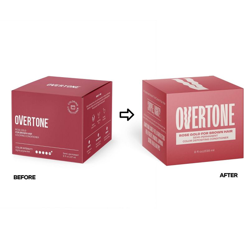 oVertone Haircare Semi-Permanent Hair Color Conditioner - 8 fl oz, 4 of 11