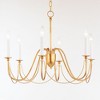 Maxim Lighting Plumette 6 - Light Chandelier in  Gold Leaf - 4 of 4