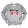Simply Sage Market Baseball Mom Teddy Bear Sweatshirt - 3 of 4