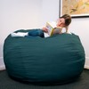 Big Joe Bean Bag Chair with Removeable Cover, Foam Filled, Multiple Sizes and Fabrics, All Ages - 3 of 4